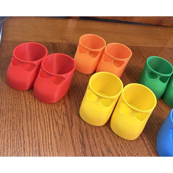 Replacement Shoes 16” Cabbage Patch 3D Printed Set Of 7 Pairs Rainbow Colors - Picture 4 of 4